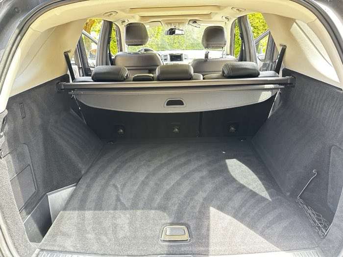 Detailed rear seats and floor after mobile detailing in Kelowna, BC
