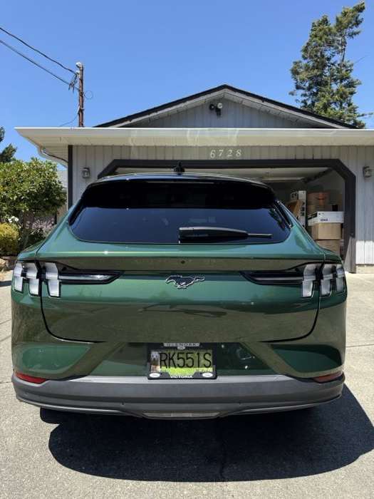 Compounding stage of a two-step paint correction in Kelowna